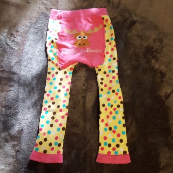 Lazy One Polka Dot Footless Knit Tights - Picture 2 of 5